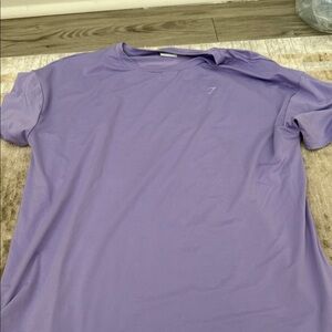 Gymshark Men’s Lavender Crew T-Shirt - Light Purple